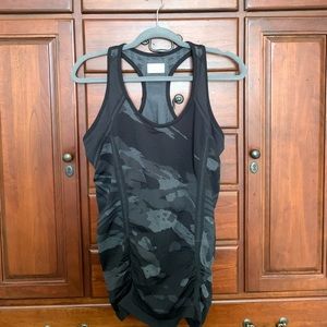Athleta Ruched Camo Tank